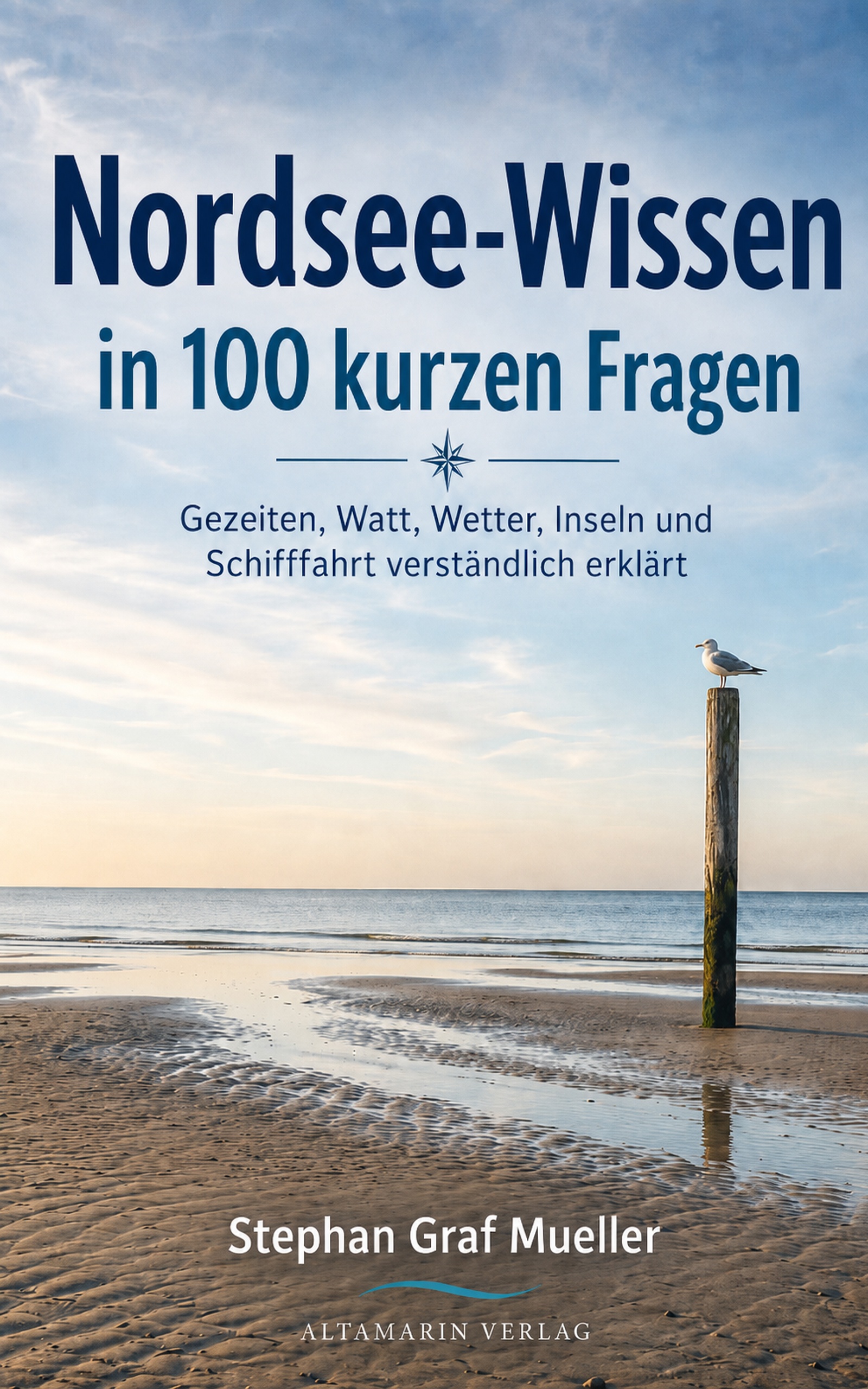 Buchcover Nordsee-Wissen in 100 kurzen Fragen von Stephan Graf Mueller