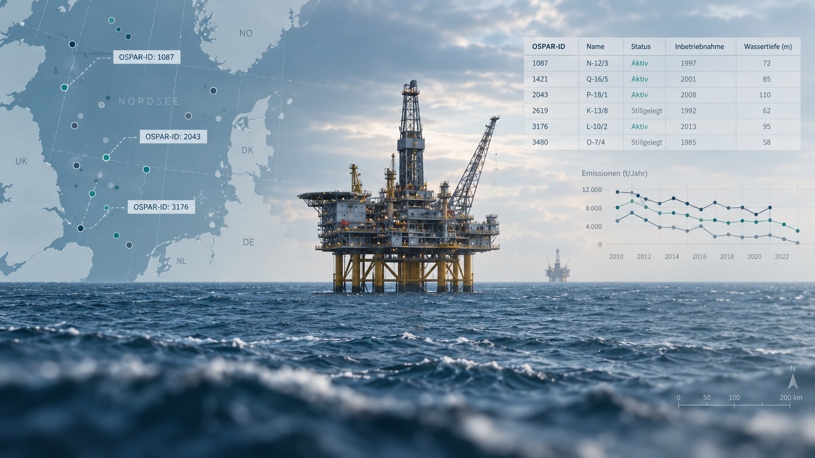 OSPAR-Offshore-Daten