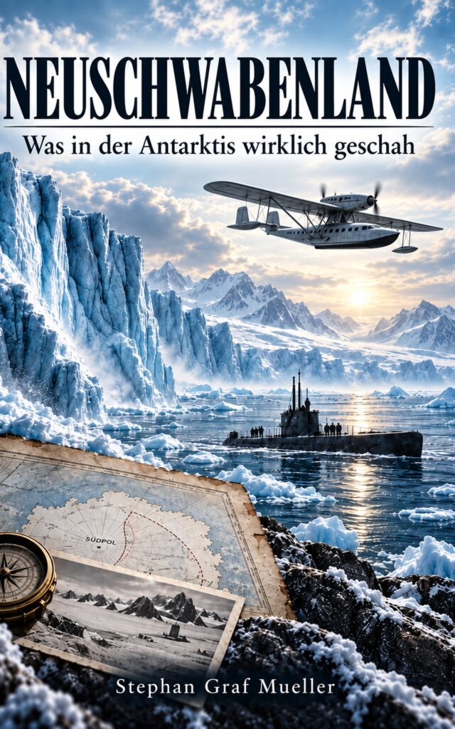 Buchcover Neuschwabenland – Was in der Antarktis wirklich geschah von Stephan Graf Mueller