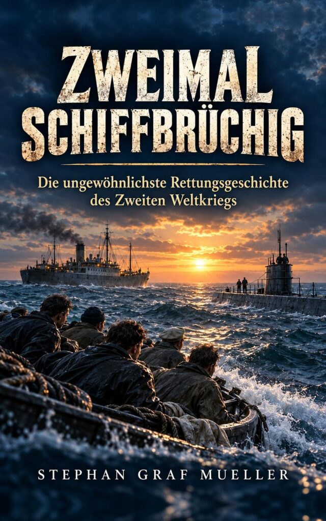 Buchcover Zweimal schiffbrüchig von Stephan Graf Mueller